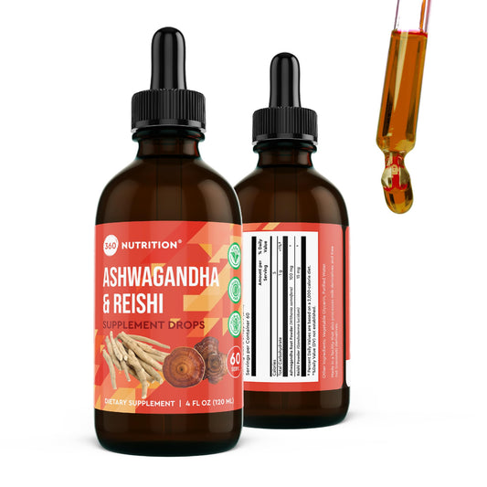 360 Nutrition Ashwagandha & Reishi Drops
