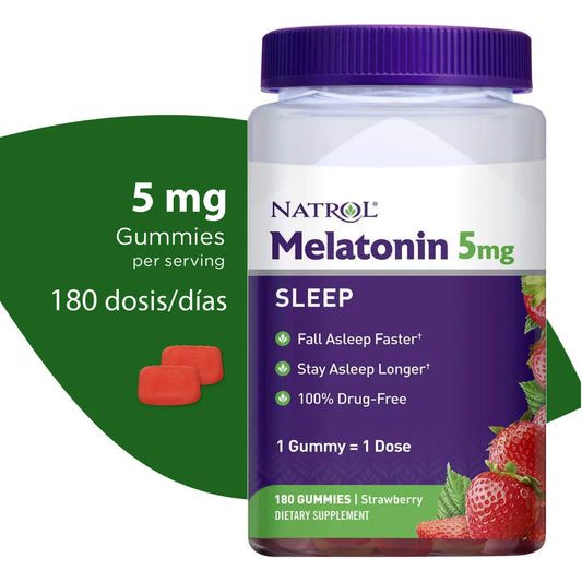 Natrol Melatonina 5 mg 180 gummies