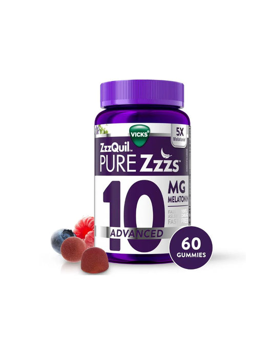 Vicks Zzzquil Pure Zzzs 10 mg Melatonin