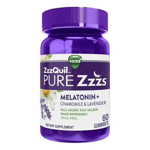 Vicks Zzzquil Pure Zzzs Melatonin + Chamomile & Lavender