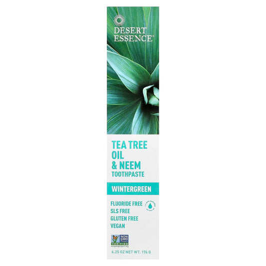 Desert Essence Tea Tree Oil & Neem Toothpaste