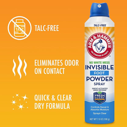 Arm & Harmmer Invisible Foot Powder Spray