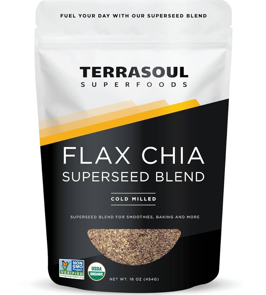Terrasoul Super Foods Flax Chia Superseed Blend