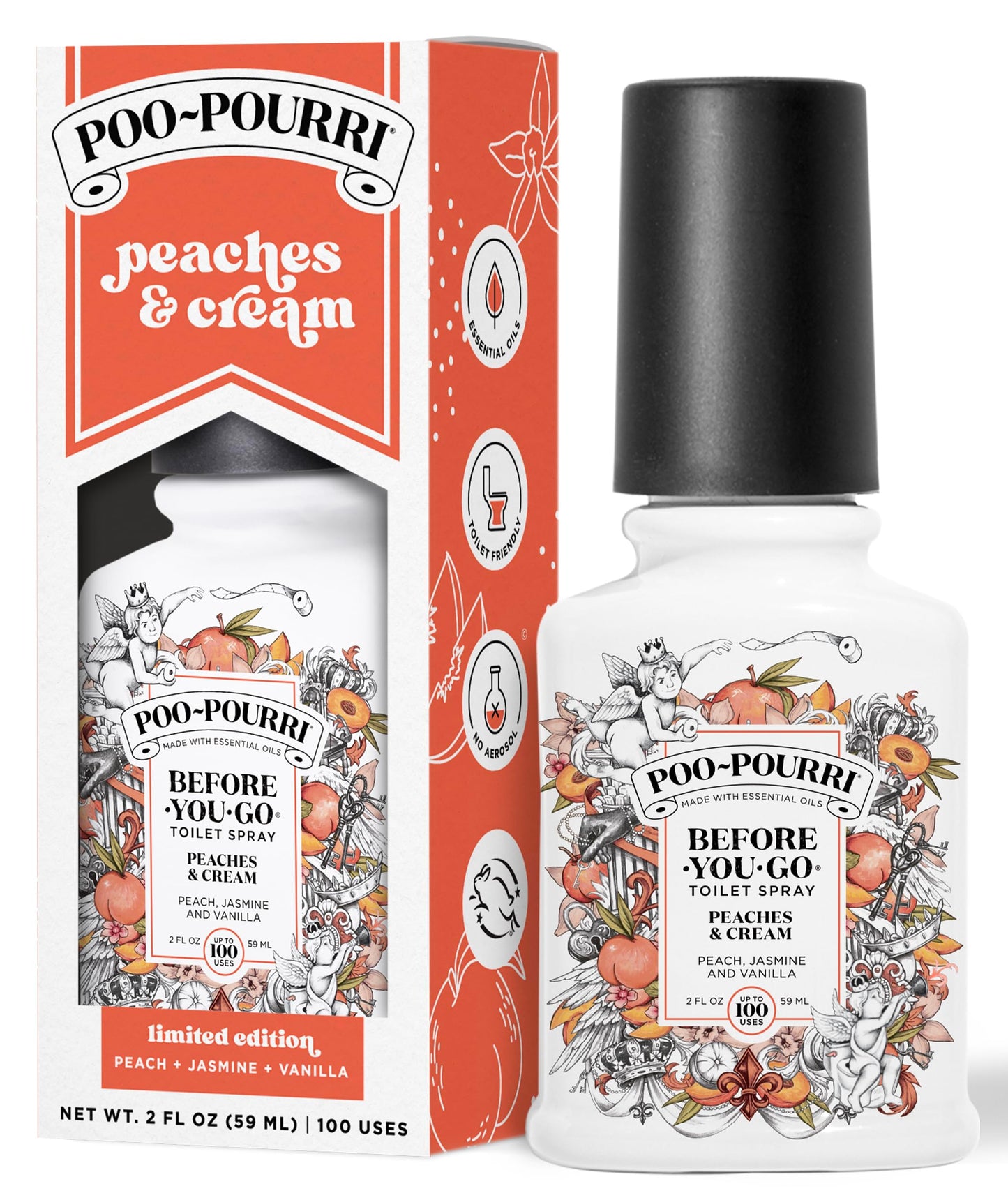 Poo Pourri Peaches & Cream