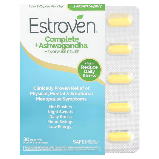 Estroven Complete + Ashwagandha Menopause Relief