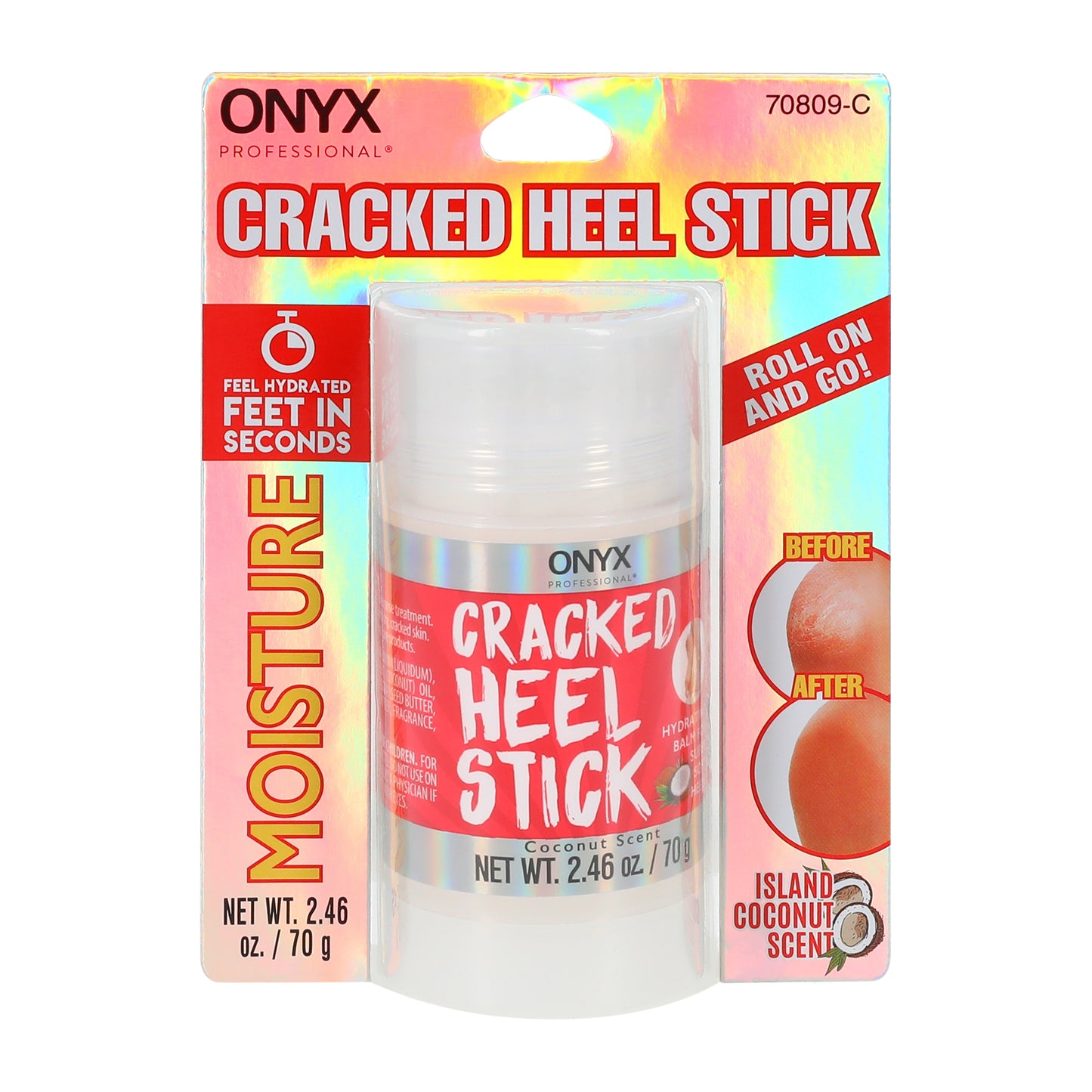 Onyx Cracked Heel Stick