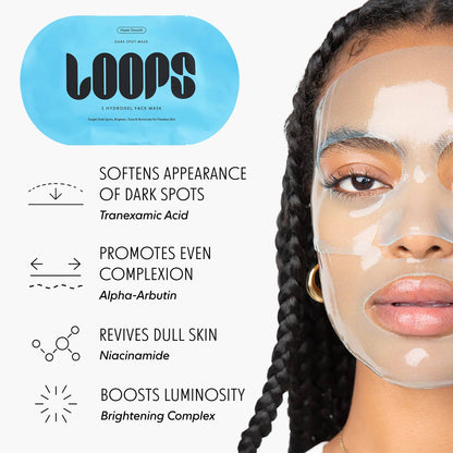 LOOPS Hydrogel Face Mask Dark Spot