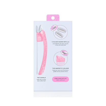 Billie Pink Sparkle Razor Kit