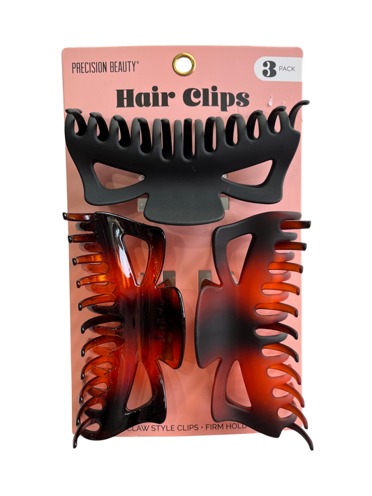 Set Pinzas Cabello Jumbo￼