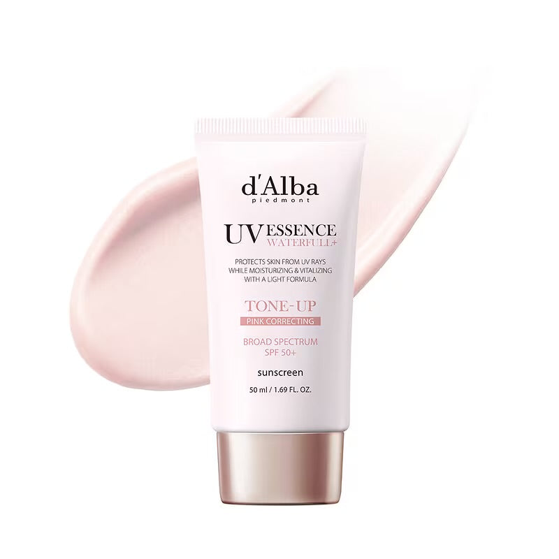 d’Alba UV Essence Waterfull Tone Up Pink Correcting Sunscreen