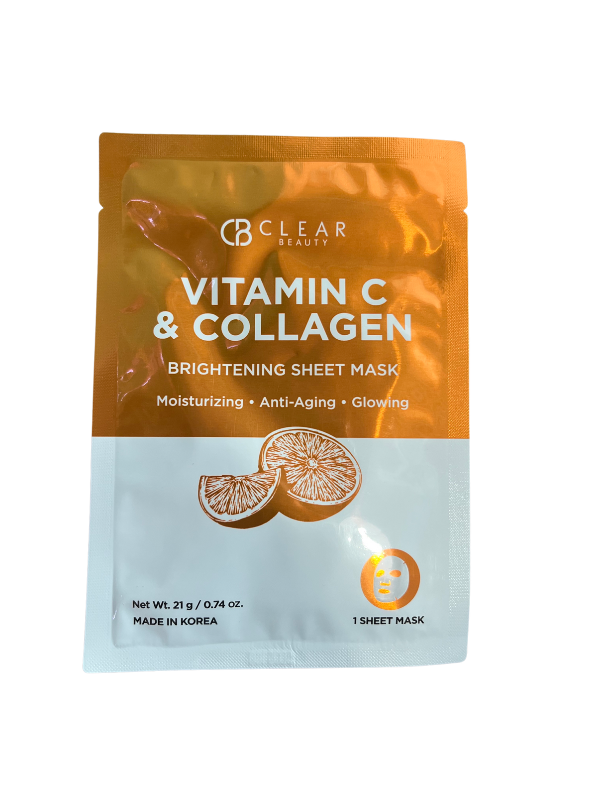 Vitamin C & Collagen Brightening Sheet Mask Individual