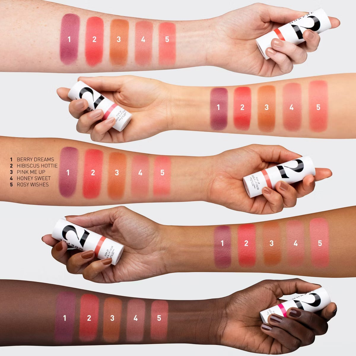 Morphe 2 Perk Up Cheek & Lip Color Hibiscus Hottie