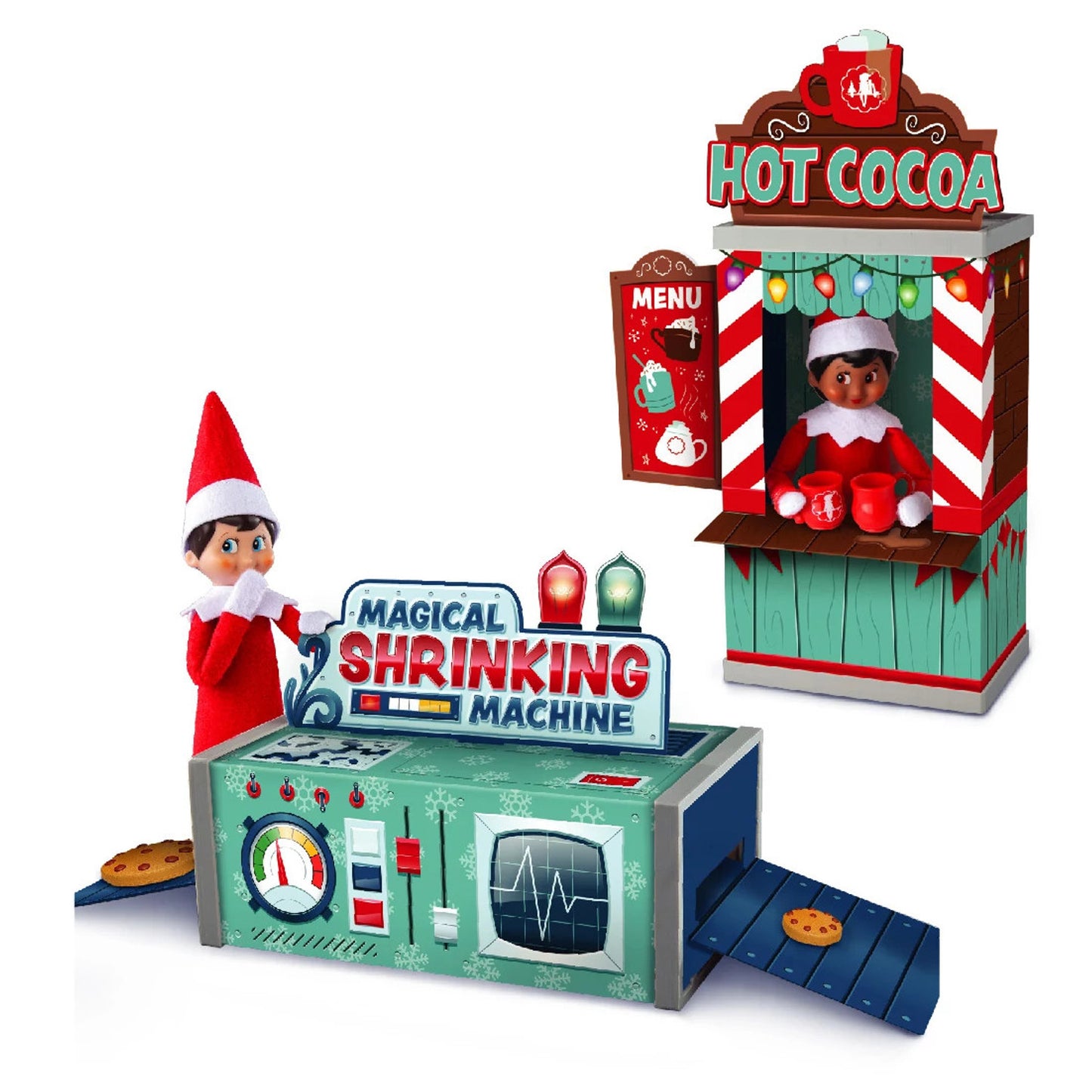 Elf On the Shelf Escenarios 2en1