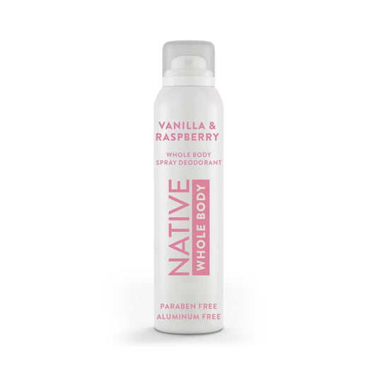 Native Deodorant Spray Vanilla & Raspberry
