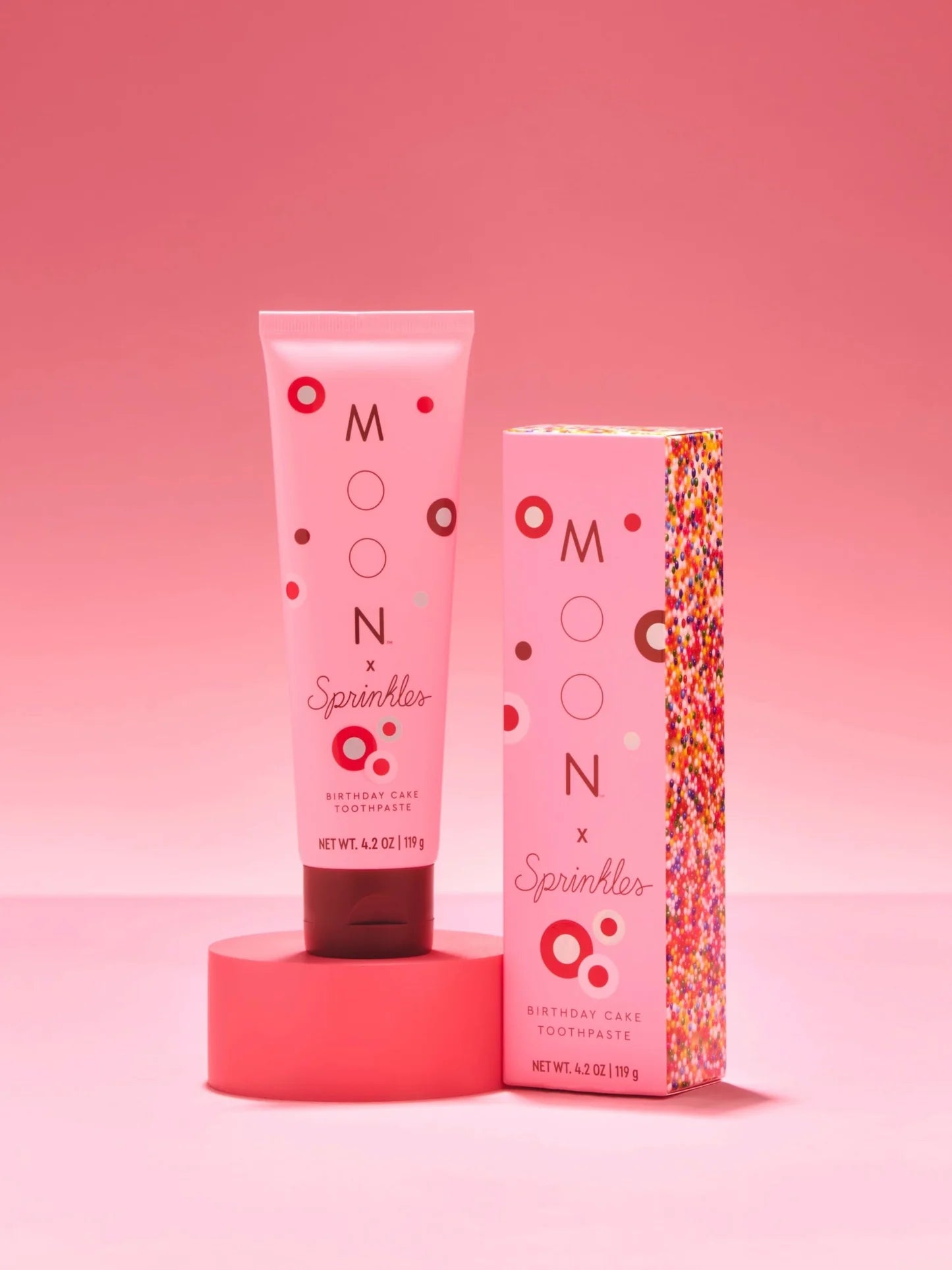 Moon x Sprinkles toothpaste