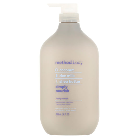 Method Simply Nourish Body Wash Coconut, Rice milk and Shea Butter