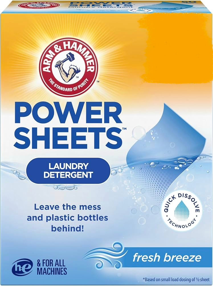 Arm & Hammer Power Sheets Laundry Detergent