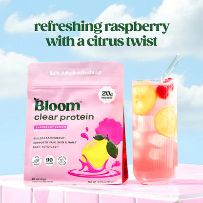 Bloom Clear Protein Raspberry Lemon
