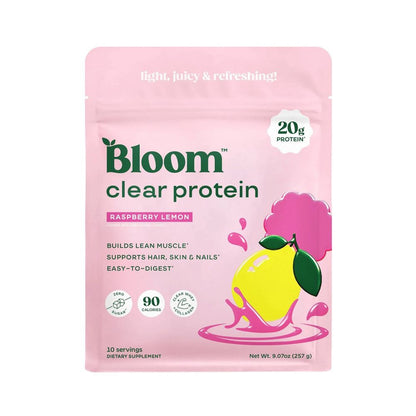 Bloom Clear Protein Raspberry Lemon