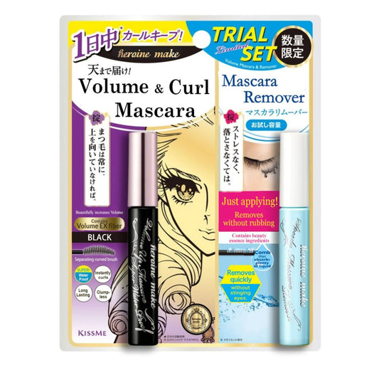 Kiss Me Volume & Curl Máscara And Máscara Remover