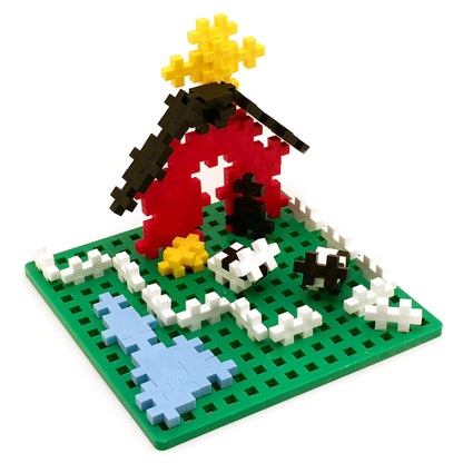 Plus Plus Farm Baseplate Builder
