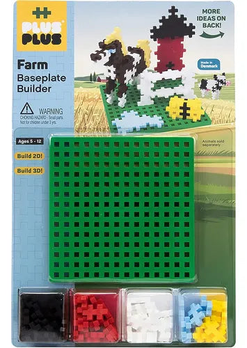 Plus Plus Farm Baseplate Builder