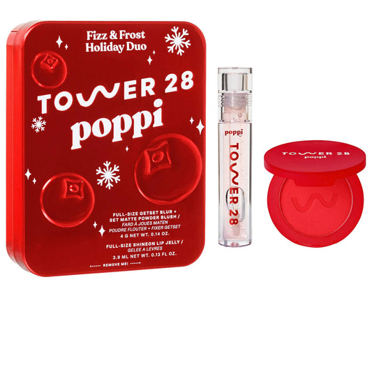 Tower 28 Poppi Holiday duo
