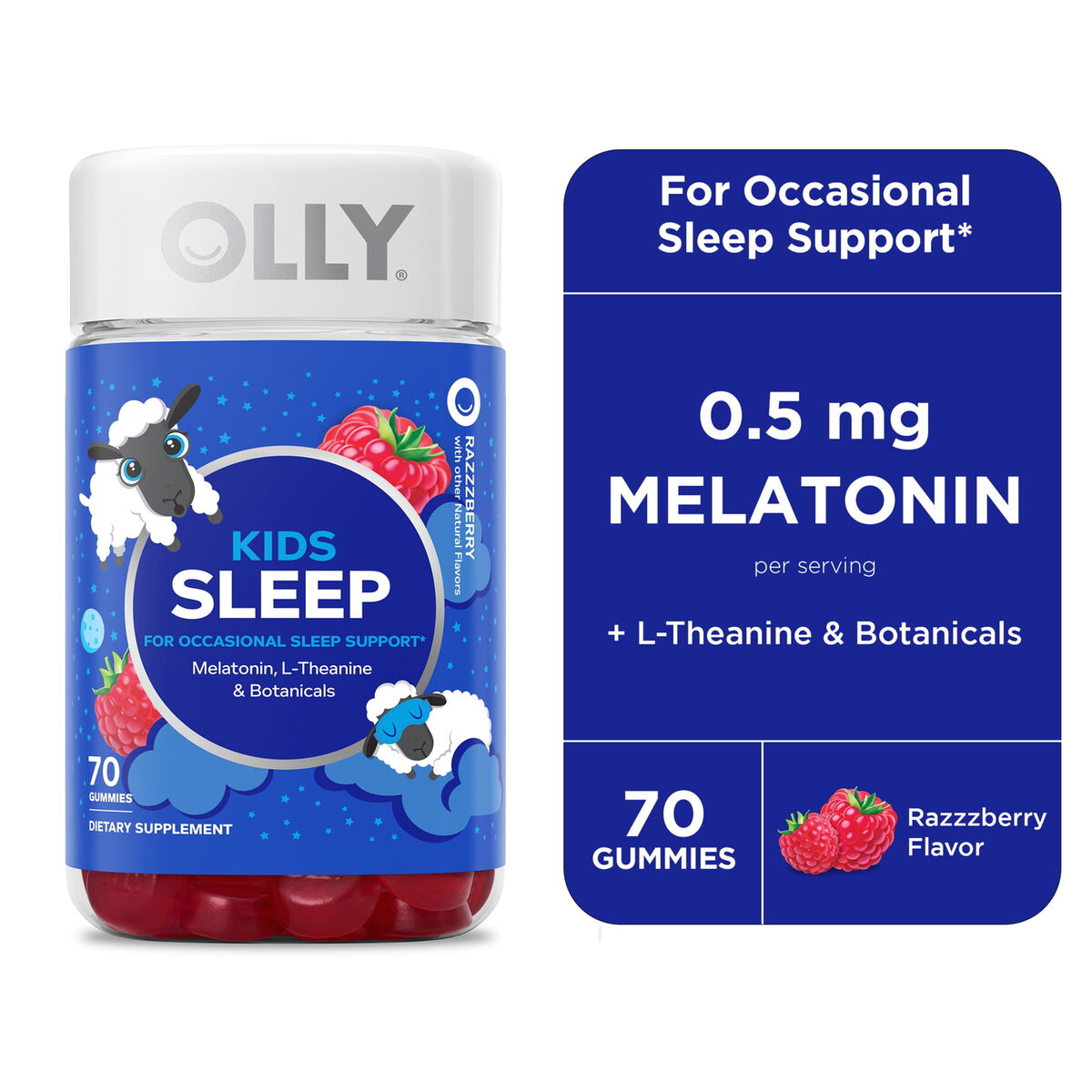 OLLY MELATONIN KIDS 70 Gummies