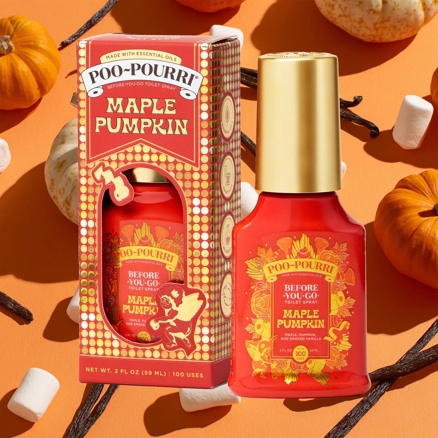 Poo Pourri Limited Edition Maple Pumpkin
