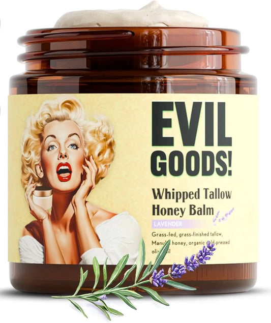 Evil Goods Whipped Tallow Honey Balm