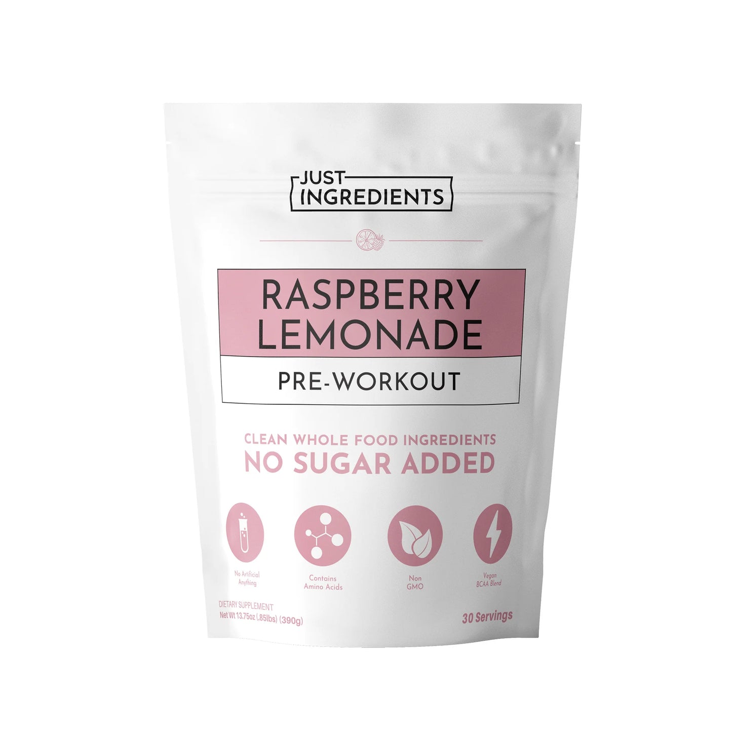 Just Ingredients Raspberry Lemonade PRE WORKOUT