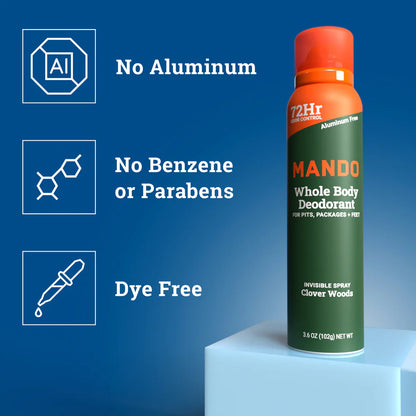 Mando Whole Body Deodorant Spray