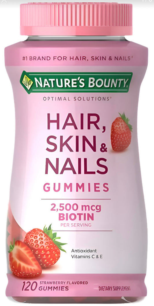 Nature’s Bounty Hair, Skin & Nails 120 gummies