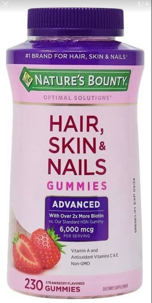 Nature’s Bounty Hair, Skin & Nails Advanced 2x Biotin