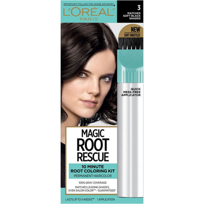 L'oreal Paris Magic Root Rescue 3 Soft Black