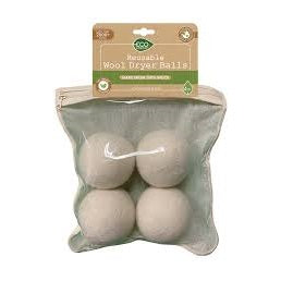 Eco Logical Reusable Wool Dryer Balls