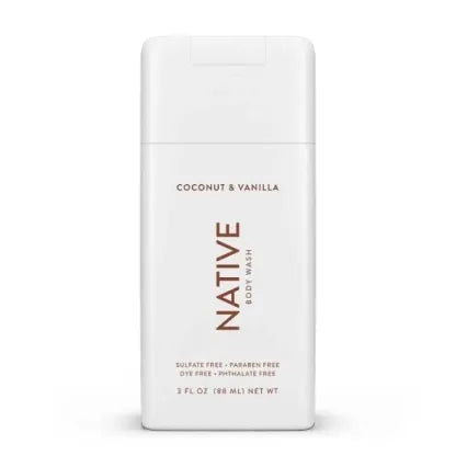 Native Body wash Travel size