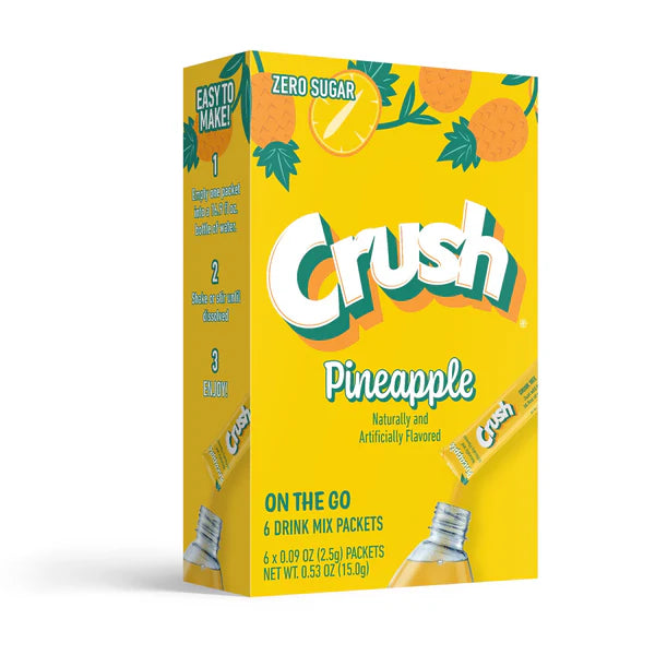 Crush Pineapple Drink Mix (6 pack)