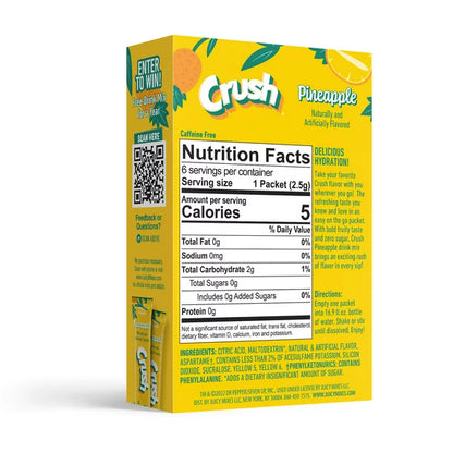 Crush Pineapple Drink Mix (6 pack)