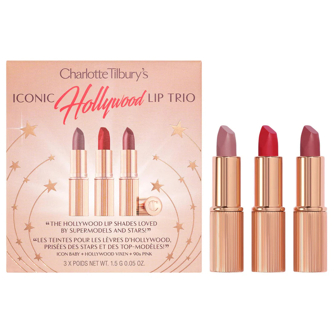 Charlotte Tilbury Iconic Lip Trio