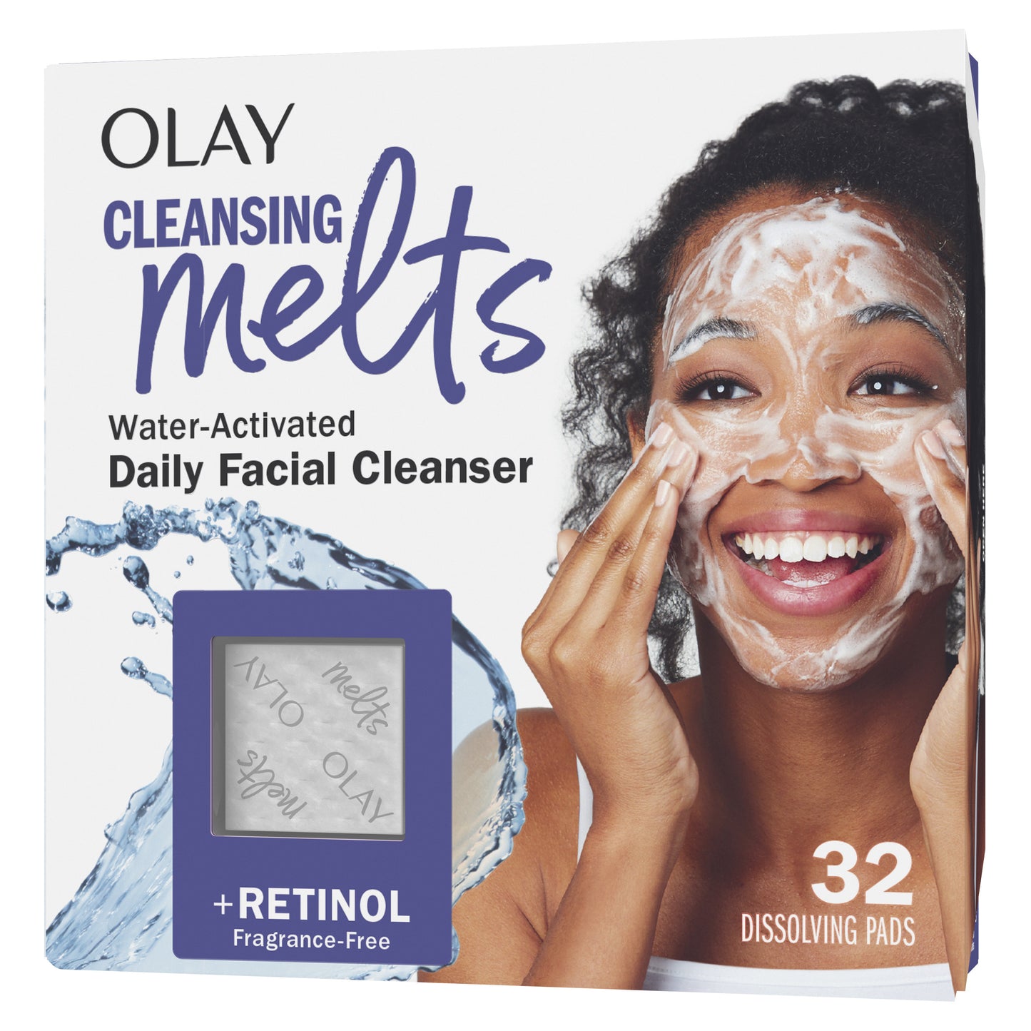 Olay Cleansing Melts Water-Activated Daily Facial Cleanser