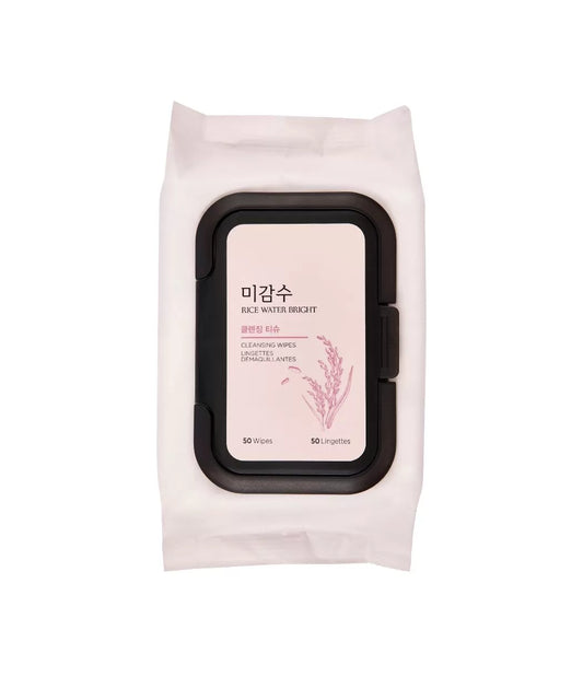 Rice Water Bright Cleansing Facial Wipes