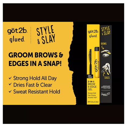 Gel Para Cejas Got2b Glued Browns 2 In 1